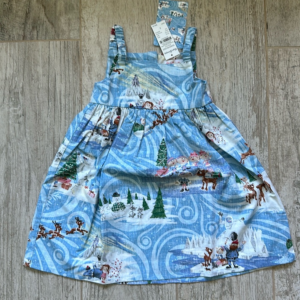 Reyn Spooner (Christmas) Rudolph the Red-Nosed Reindeer Toddler dress